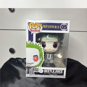 Funko Pop Beetlejuice with Striped Suit